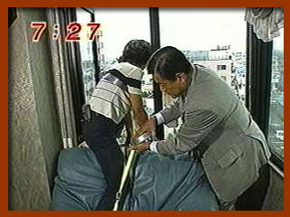 菊間千乃アナ目覚ましテレビのそれイケキクマで落下