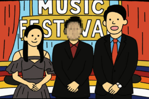 歌番組で出演者にモザイクが